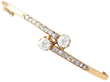 Antique Diamond Crossover Bangle for Sale