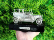 Spanish Silver Car on Plinth outside