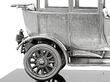 Spanish Silver Car on Plinth detail