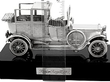 Spanish Silver Car on Plinth size