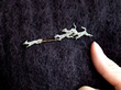 wearing Victorian Diamond Fox Hunt Pin Brooch