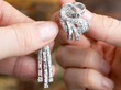 holding day earrings