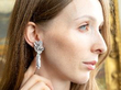 wearing night earrings