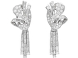 Vintage Diamond Day and Night Earrings