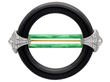 Art Deco Onyx and Diamond Brooch with Enamel