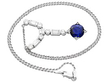 Art Deco Sapphire Pendant