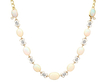 Victorian Opal Diamond Convertible Necklace Bracelet Set