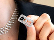 Diamond Brooch for Women in white gold