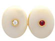 Agate and Gemstone Cufflinks