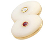 Antique Agate and Gemstone Cufflinks in Gold side
