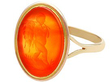 Antique Carved Agate Intaglio Ring