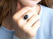 Oval Sapphire and Diamond Ring