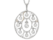 Antique Circular Diamond Pendant for Sale