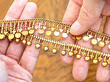 antique Victorian 18ct Gold Fringe Necklace