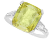 Antique Chrysoberyl Ring in Platinum