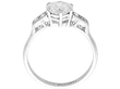 Vintage 1.2ct Diamond Solitaire with Diamond Shoulders setting