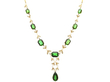 Victorian Tourmaline and Pearl Necklace