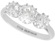 Trilogy Engagement Ring Platinum for Sale