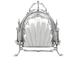 Victorian Folding Silver Biscuit Box