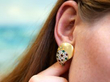Gemstone Yellow Gold Earrings