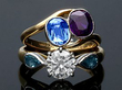 sapophire twist ring