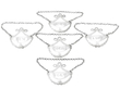 silver wine labels