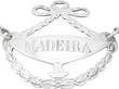 silver wine labels