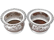 Electroplated Silver Bottle Coasters