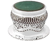 Vintage Silver Bottle Coasters
