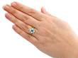 Emerald Cluster Ring 