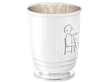 Silver Christening Mug by Roberts & Belk