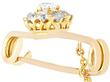 1900s Yellow Gold Diamond Bar Brooch