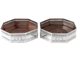 Hallmarked Silver Wine Coasters