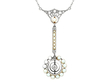Antique Pearl and Diamond Necklace