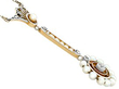 Antique Pearl and Diamond Necklace setting