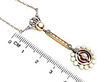 Antique Pearl and Diamond Necklace Size