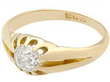 antique diamond solitaire ring