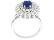 sapphire and diamond cocktail ring