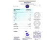 five stone diamond ring yellow gold certification