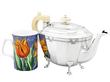 Art Deco Style Sterling Silver Teapot