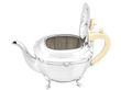 Art Deco Style Sterling Silver Teapot