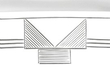 Art Deco Style Sterling Silver Teapot