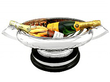 Sterling Silver Centrepiece / Bowl with Bottles   