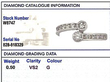 Vintage Diamond Twist Ring White Gold Card