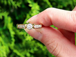 Vintage Yellow Gold Diamond Dress Ring Outside