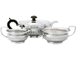 Queen Anne Victorian Silver Tea Set