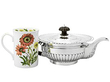 Queen Anne Victorian Silver Tea Set