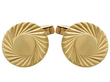 Men's Vintage Gold Cufflinks