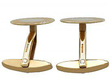 Men's Vintage Yellow Gold Cufflinks