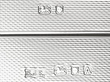Bottom of Antique Silver Jewellery Box